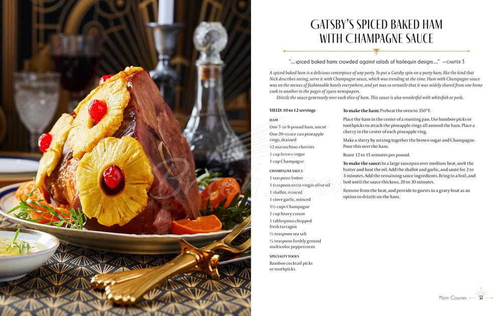 Книга The Great Gatsby Cooking and Entertaining Guide зображення 4