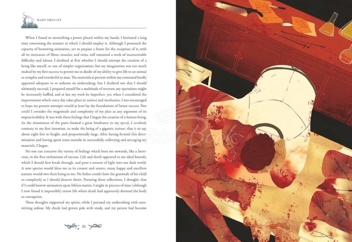 Книга Frankenstein (Illustrated by Kim Ekdahl) изображение 4