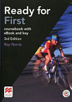 Ready for First 3rd Edition Coursebook with key and eBook Pack