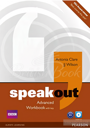 Робочий зошит Speakout Advanced Workbook with key and CD від
