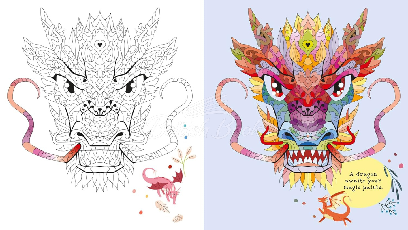 Книга Magic Mirror Colouring изображение 1