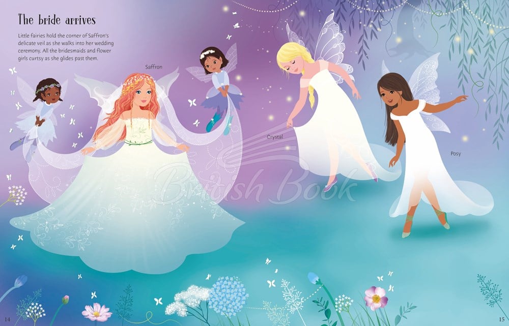 Книга Sticker Dolly Dressing: Fairy Weddings изображение 4
