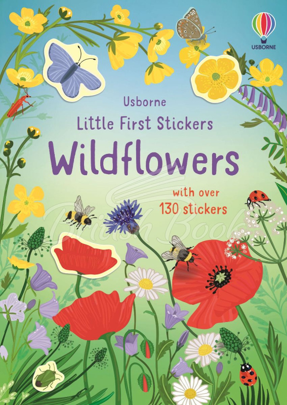 Книга Little First Stickers: Wildflowers зображення