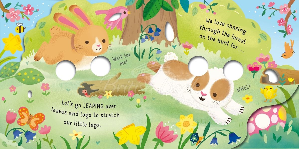 Книга Fingerwiggly Easter Bunnies зображення 2