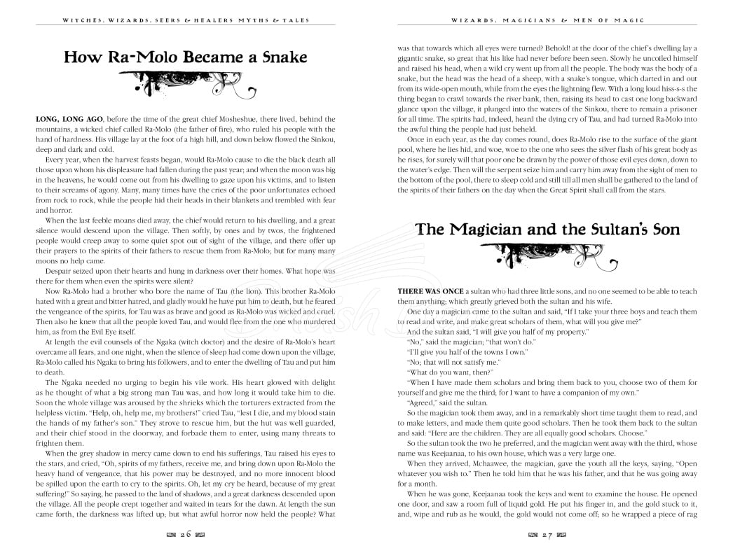 Книга Witches, Wizards, Seers & Healers Myths & Tales зображення 3