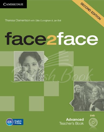 Книга для вчителя face2face Second Edition Advanced Teacher's Book with DVD зображення