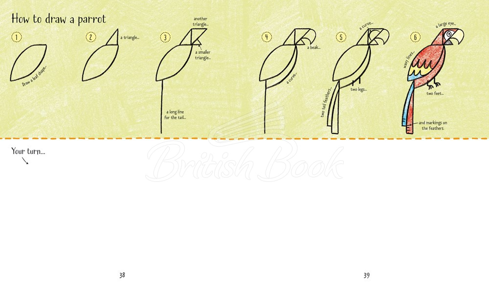 Книга Step-by-Step Drawing: Animals зображення 1