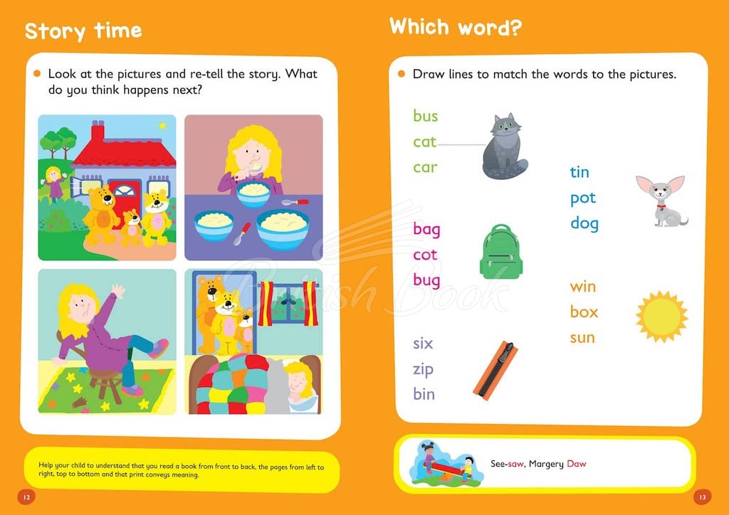 Книга Collins Easy Learning Preschool: Reading and Rhyme (Ages 3-5) изображение 2