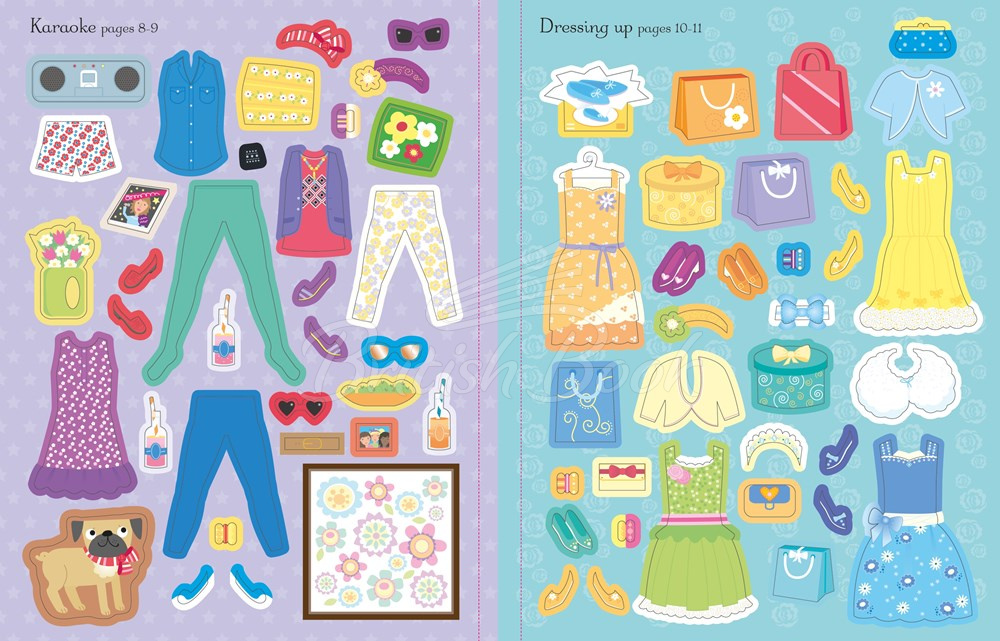 Книга Sticker Dolly Dressing: Best Friends изображение 3
