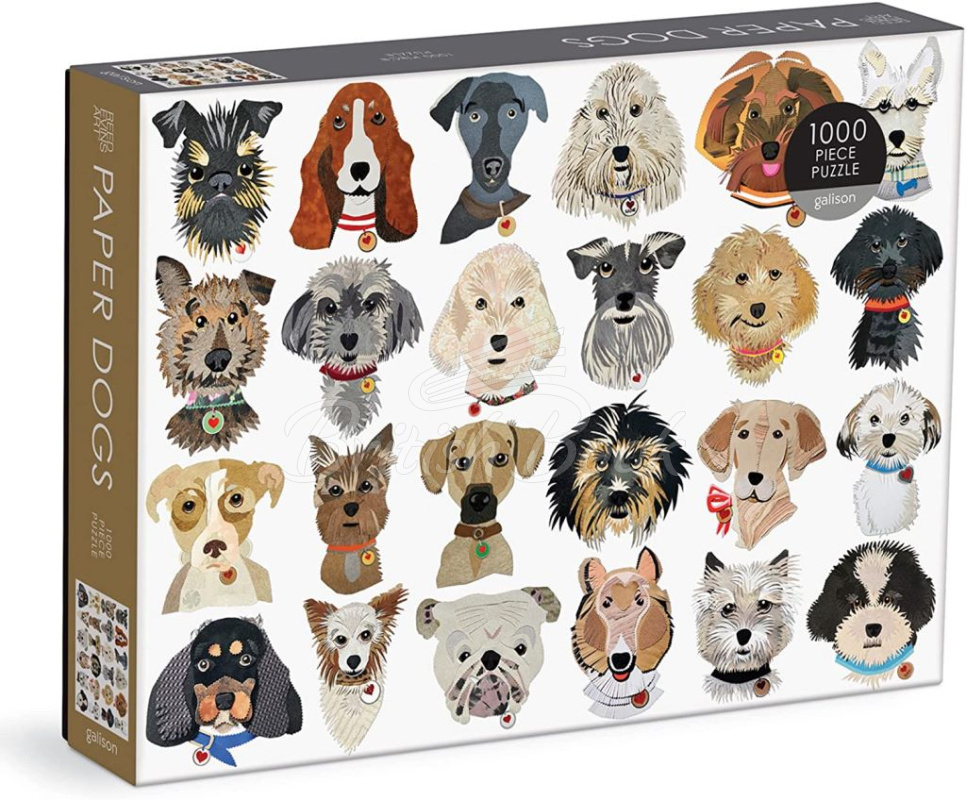 Пазл Paper Dogs 1000 Piece Puzzle зображення 1