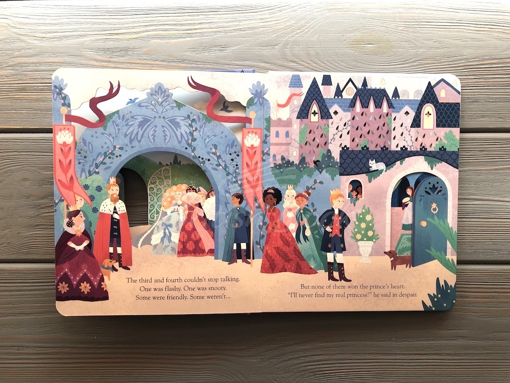 Книга Peep inside a Fairy Tale: The Princess and the Pea изображение 3
