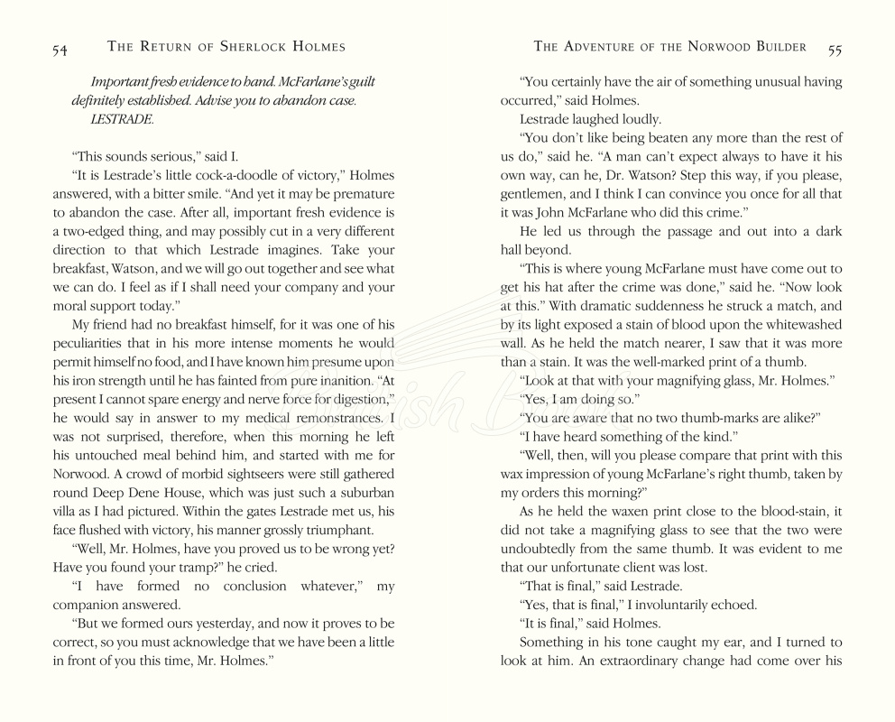 Книга The Return of Sherlock Holmes зображення 2