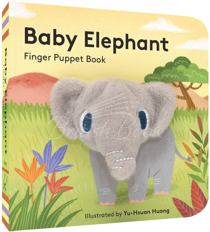 Книга Baby Elephant Finger Puppet Book зображення 1