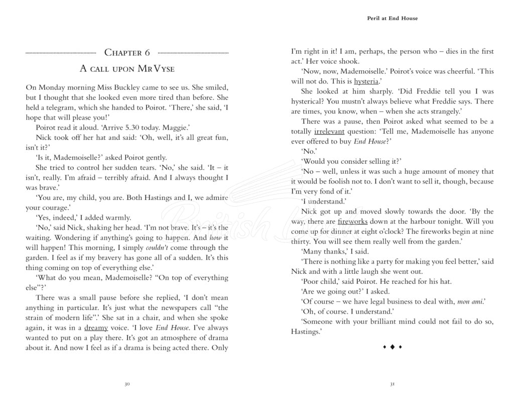 Книга Collins English Readers Level 5 Peril at End House изображение 1