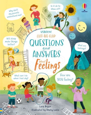 Книга Lift-the-Flap Questions and Answers about Feelings зображення