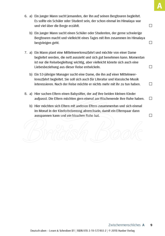 Книга Lesen und Schreiben B1 изображение 6