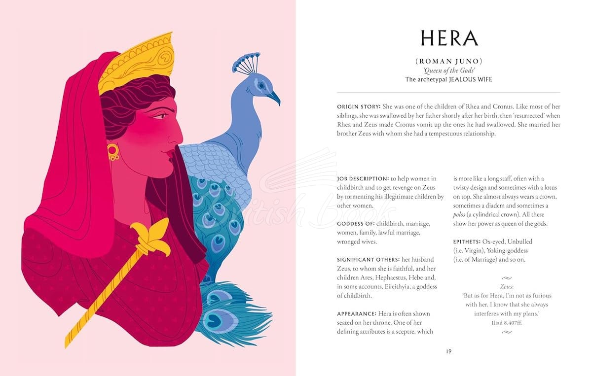 Книга Pantheon: An Illustrated Handbook to the Greek Gods & Goddesses зображення 1