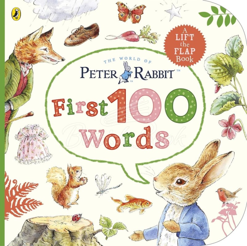 Книга Peter Rabbit: Peter's First 100 Words изображение