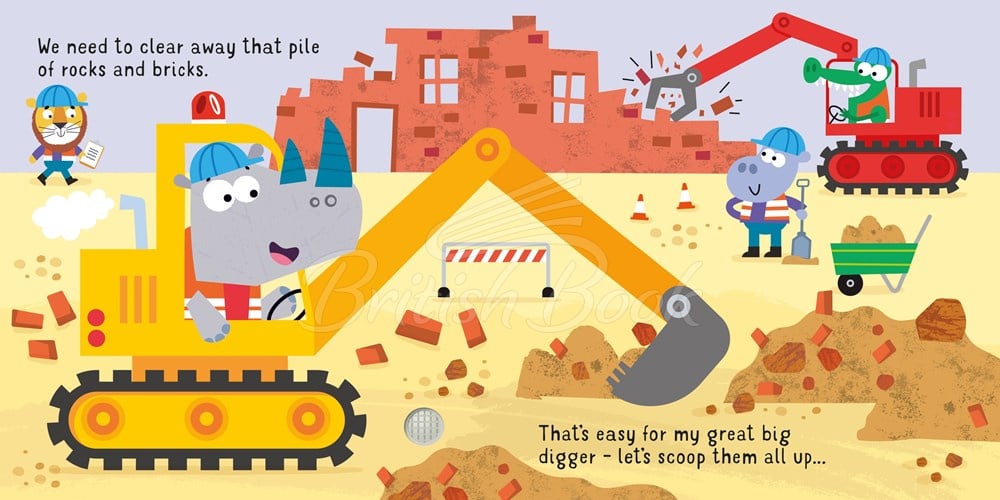 Книга Let's Go on a Digger! зображення 3