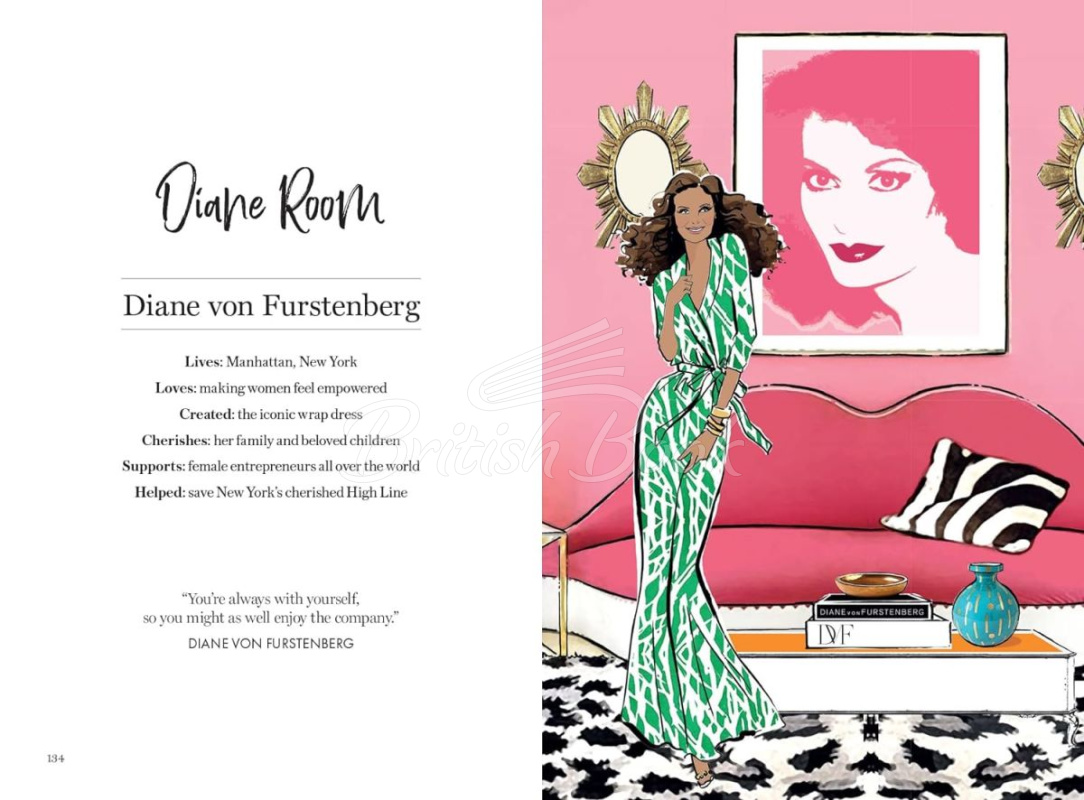 Книга Fashion House: Illustrated Interiors from the Icons of Style зображення 10