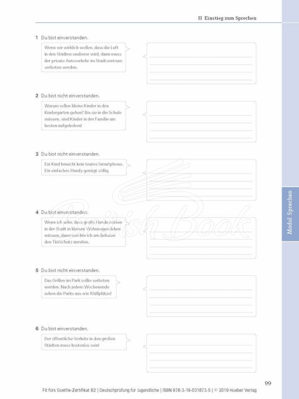 Книга Fit fürs Goethe-Zertifikat B2 für Jugendliche зображення 11