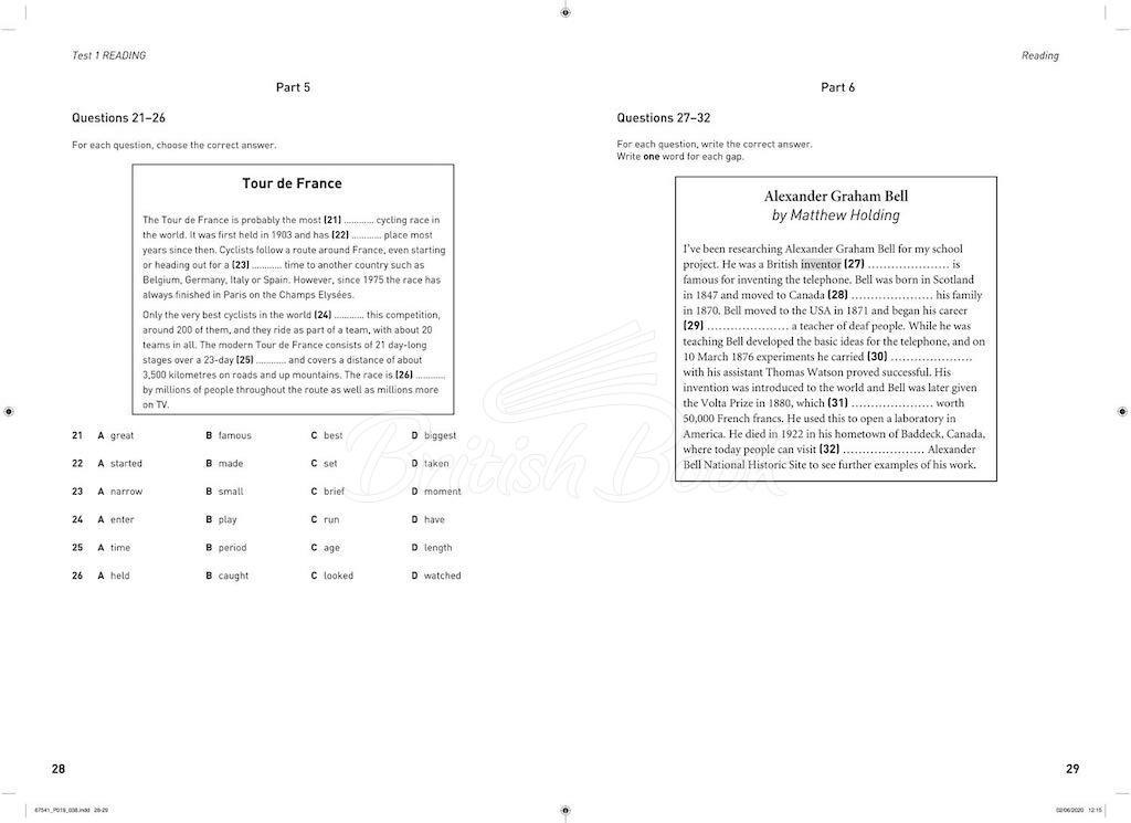 Книга Collins Cambridge English: B1 Preliminary for Schools — 8 Practice Tests (Volume 1) зображення 2
