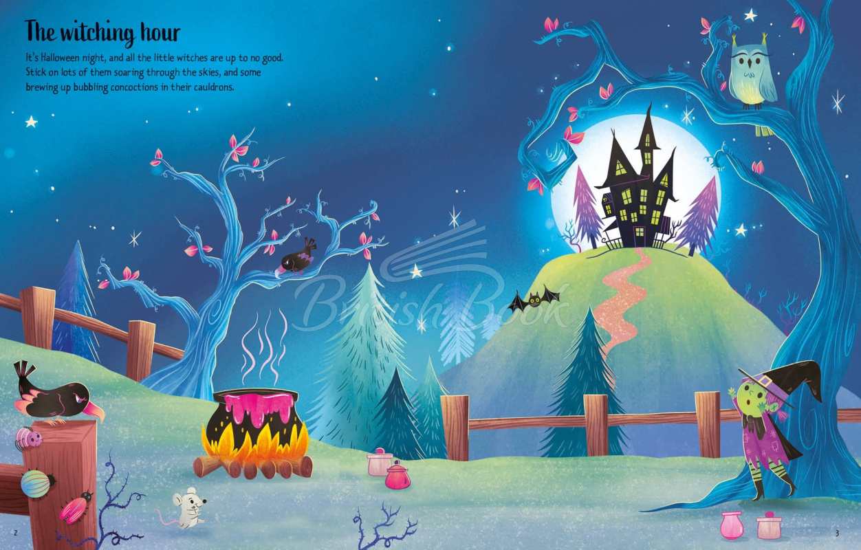 Книга First Sticker Book: Halloween изображение 4