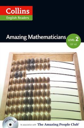 Книга Collins Amazing People English Readers Level 2 Amazing Mathematicians зображення