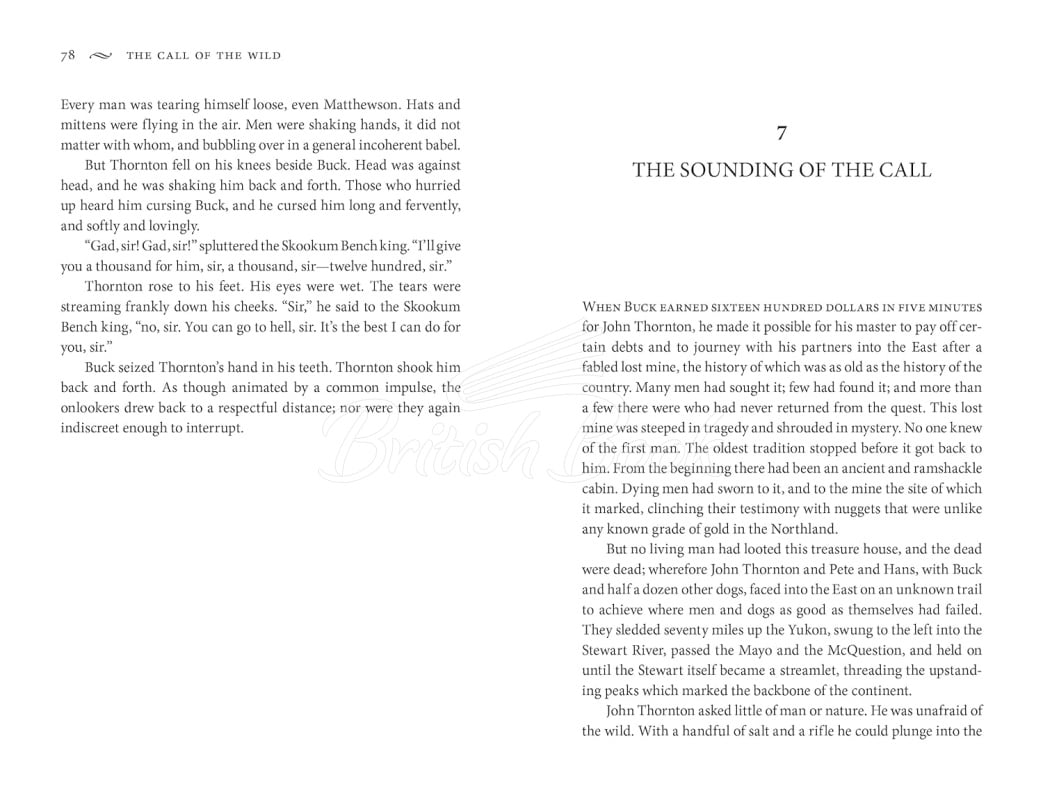 Книга The Call of the Wild and White Fang зображення 3