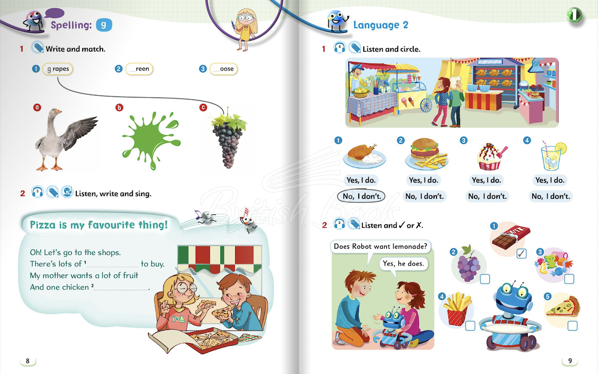 Робочий зошит Marbles 2 Activity Book with app and e-zonekids зображення 5