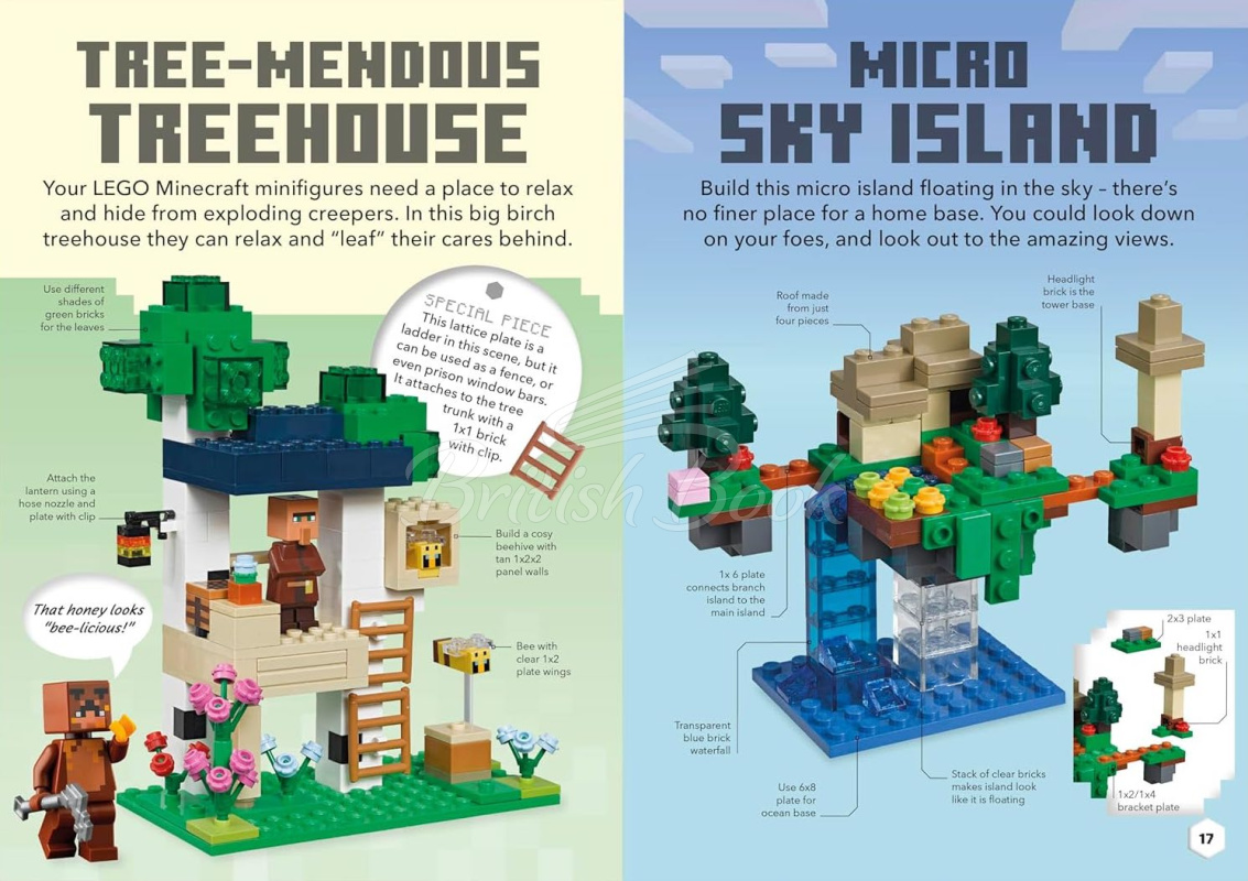 Книга LEGO Minecraft Ideas изображение 3