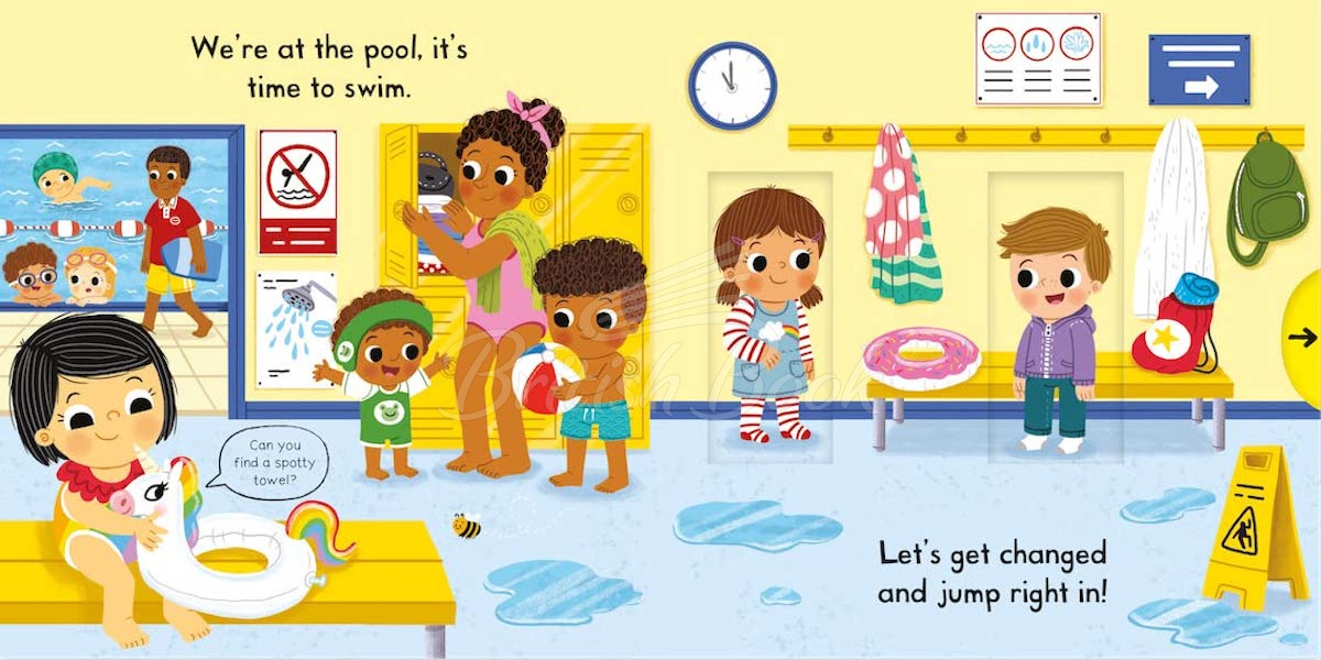 Книга Busy Swimming изображение 1