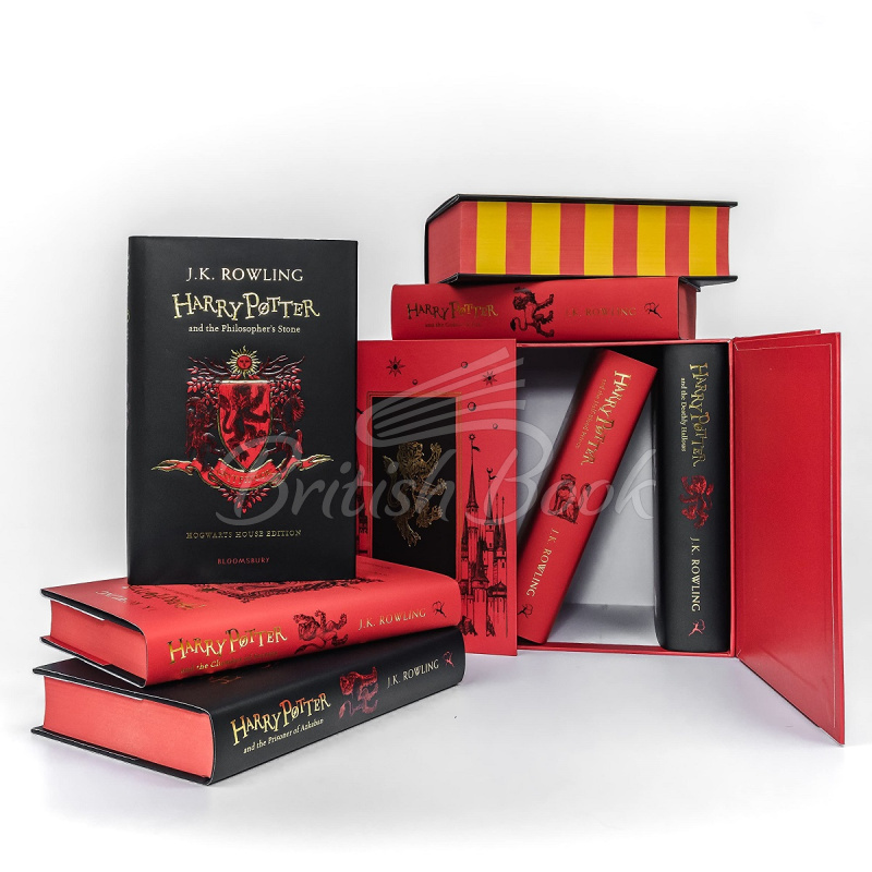 Набір книжок Harry Potter House Editions Gryffindor Hardback Box Set зображення 6