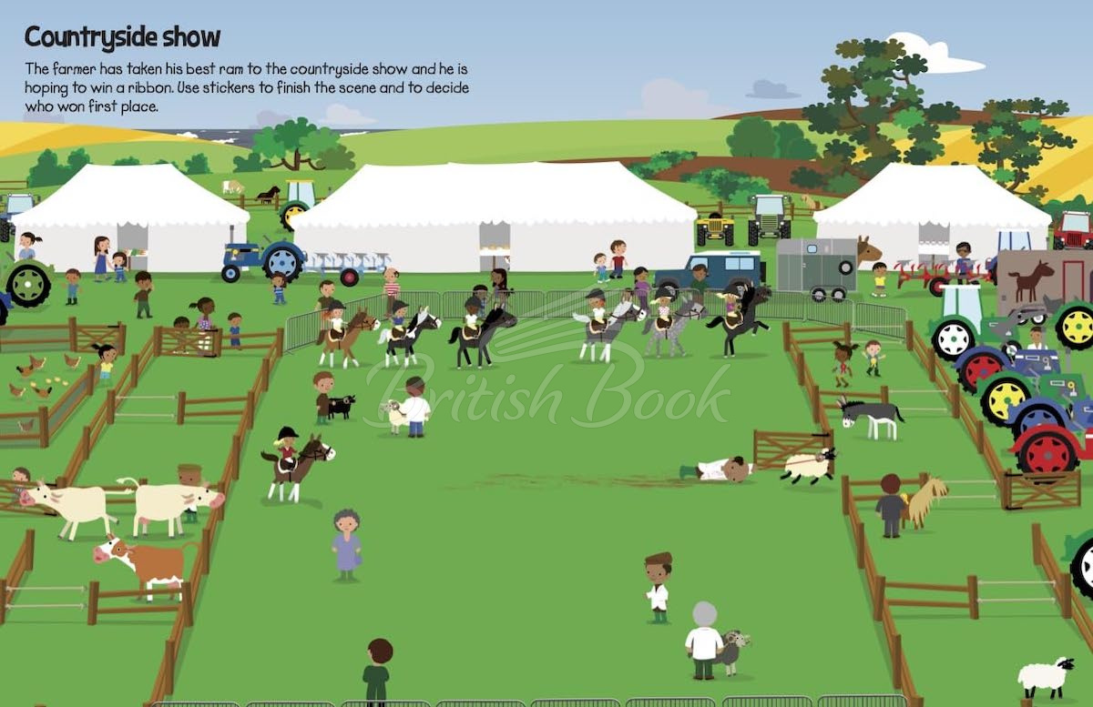 Книга 555 Sticker Fun: Farm изображение 3