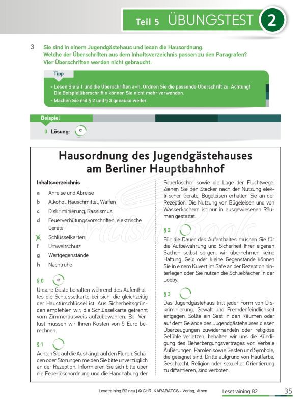 Книга Lesetraining B2 neu für das Goethe-Zertifikat B2 зображення 15