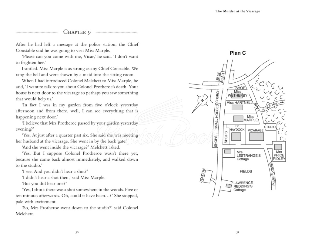 Книга Collins English Readers Level 5 Murder at the Vicarage изображение 1
