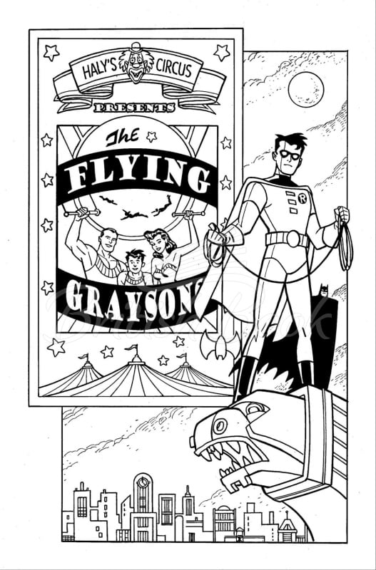 Книга Batman: The Animated Series: Official Coloring Book изображение 5