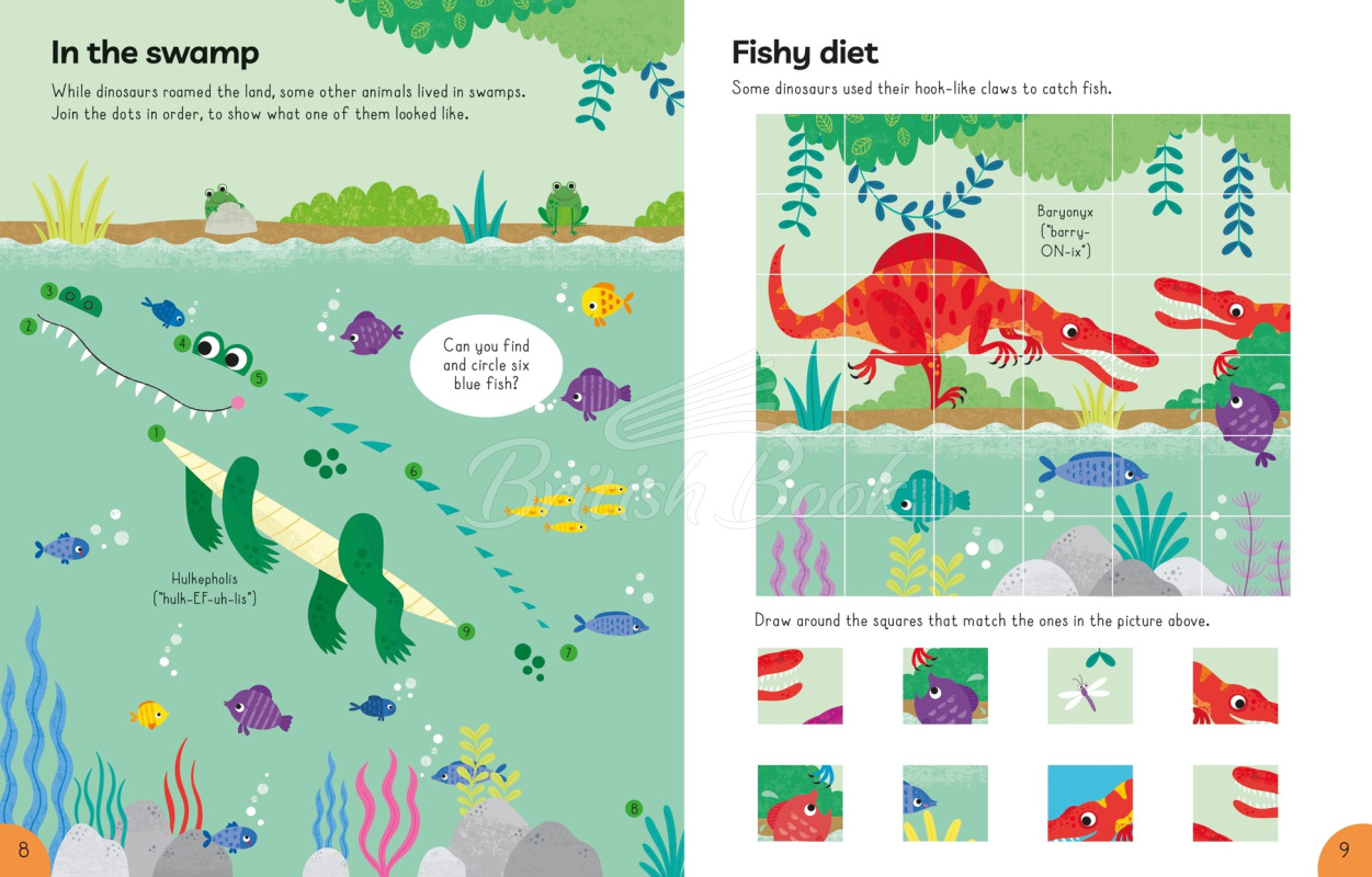 Книга Big Activity Book: Dinosaurs зображення 2