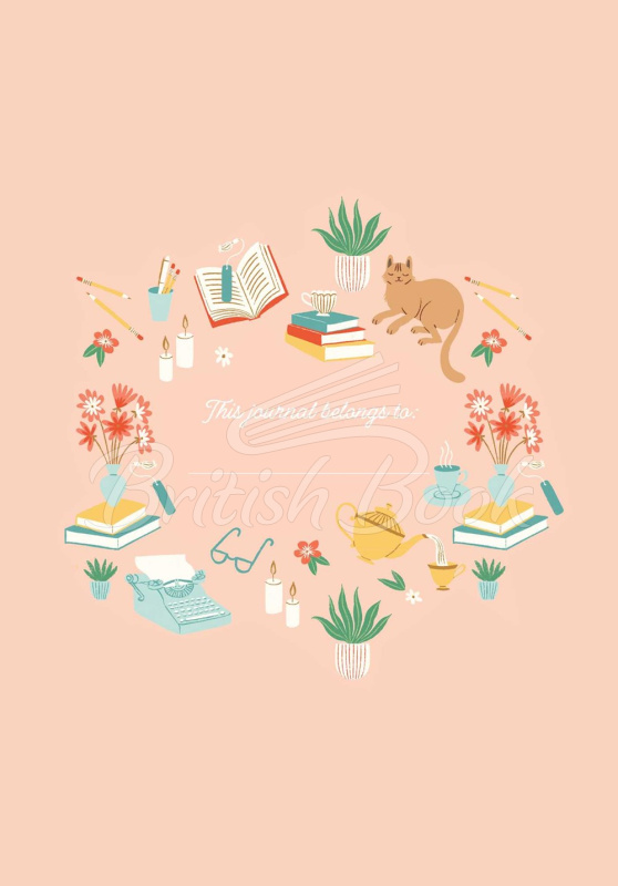 Блокнот Book Lover's Embroidered Journal зображення 1