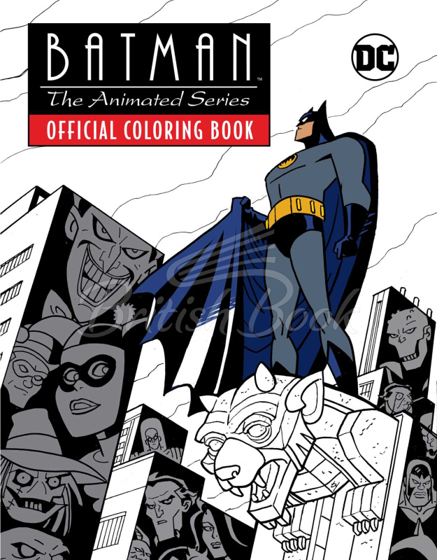 Книга Batman: The Animated Series: Official Coloring Book изображение