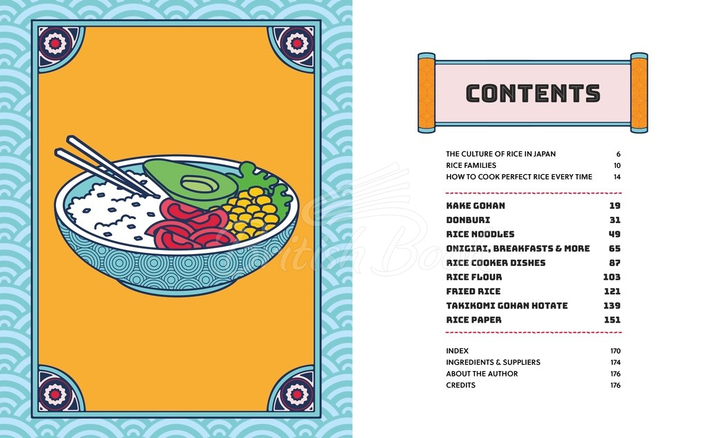 Книга Rice: 80 Easy Rice Recipes, From Mochi to Miso and Sushi to Sake зображення 1