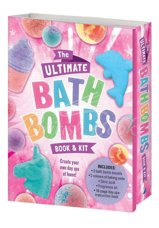 Набір для творчості The Ultimate Bath Bombs Book and Kit зображення 1