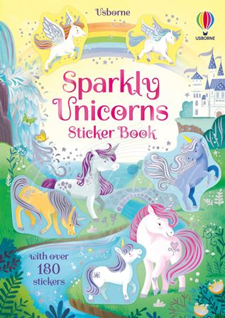 Книга Sparkly Unicorns Sticker Book изображение