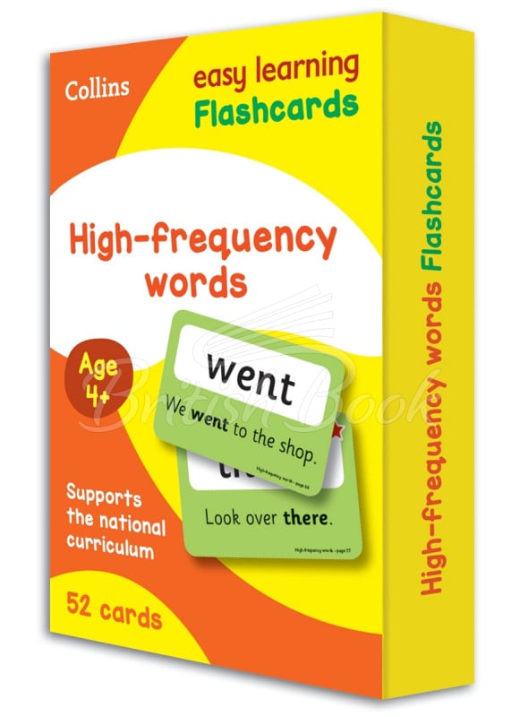 Картки Collins Easy Learning Preschool: High Frequency Words Flashcards зображення 1