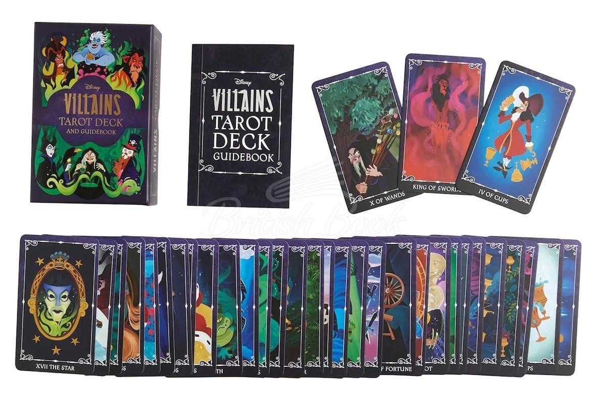 Карти таро Disney Villains Tarot Deck and Guidebook зображення 1