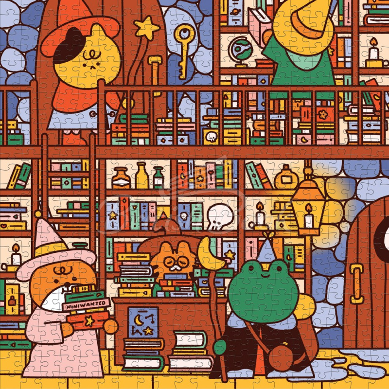 Пазл The Wizard's Library 500 Piece Puzzle зображення 3