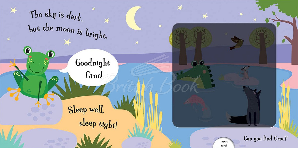 Книга Goodnight Frog (A Magic Torch Book) изображение 1
