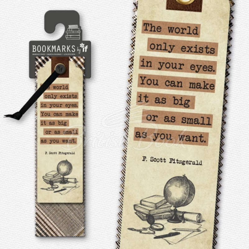 Закладка Academia Bookmarks: The World Only Exists зображення