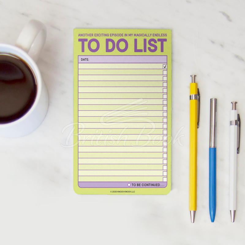 Клейкая бумага для заметок Knock Knock Endless To Do List Great Big Stickies изображение 4