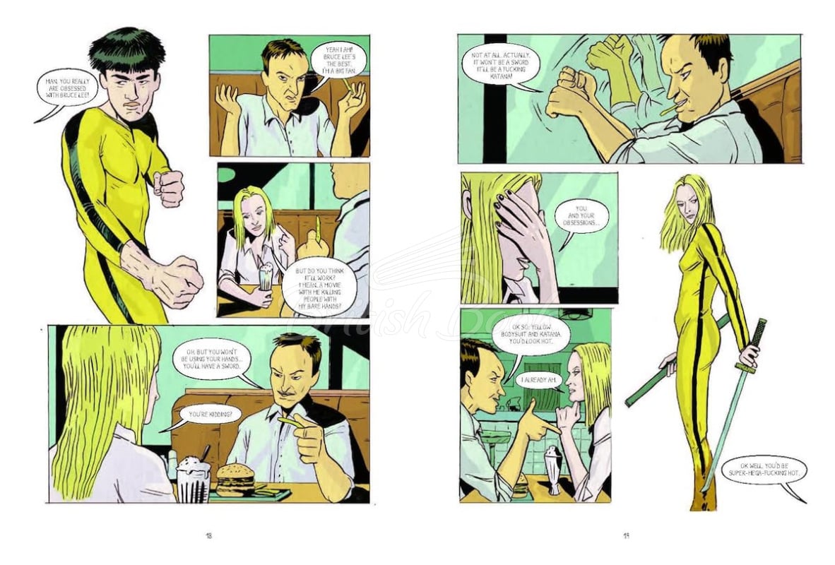 Книга Quentin Tarantino: A Graphic Biography зображення 2